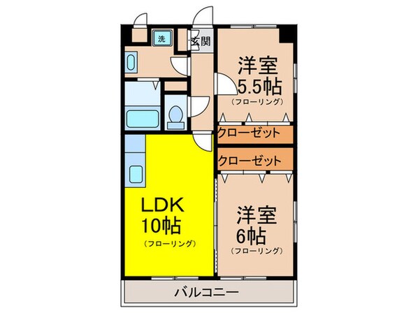 プロスパ10の物件間取画像